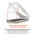 HyperGear Tempered Glass Screen Protector w/Installation Applicator Tray Galaxy A Series 16273